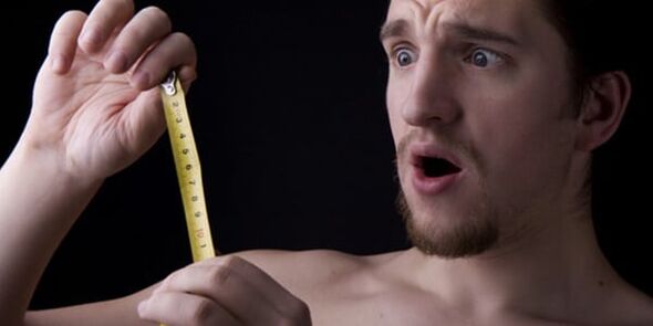 Een kleine penisgrootte is een probleem voor mannen